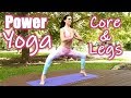 30 Minute Power Yoga for Waist Loss!  Core & Leg Strength Workout, Twist Away Belly Fat & Metabolism