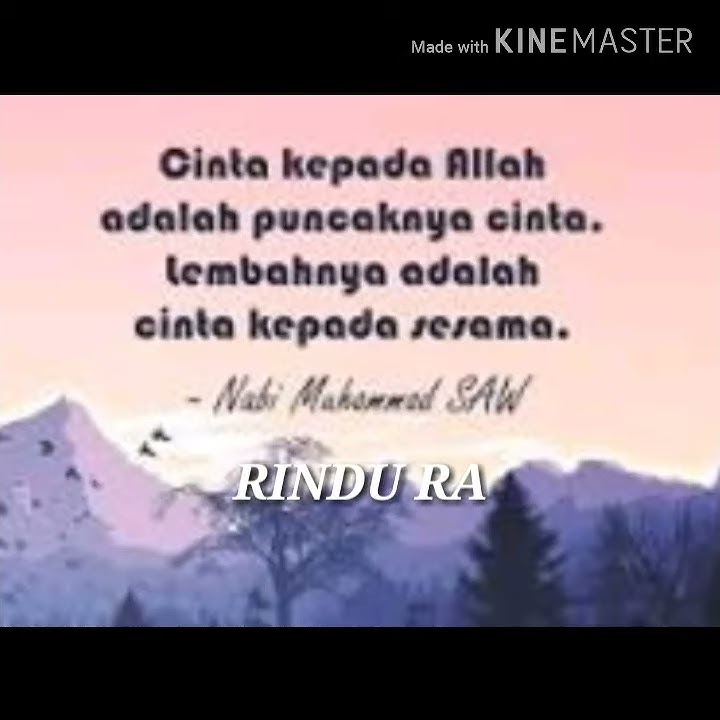 Story WA (Rindu Rasulullah)