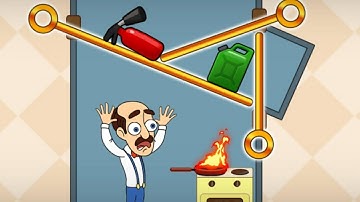 Homescapes ads | New homescapes ad gameplay | pull the pin | how to use firebrigade