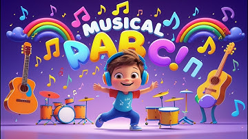 Musical ABC Song for Kids 🎵 | Sing & Learn the Alphabet with Instruments A to Z! | Alphabet Song