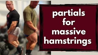 Hanging Hamstrings with Leg Curl Partials (THE TRUE SECRET)