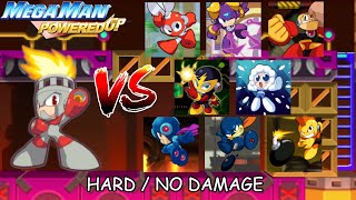 Mega Man Powered Up: All Bosses as FIREMAN (Hard/No Damage)