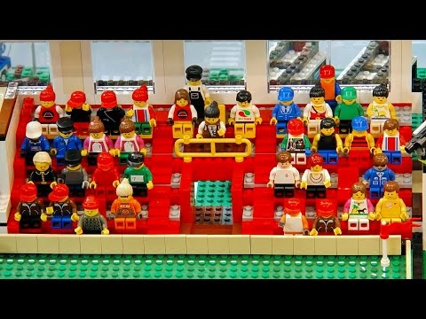 New World S Gest Lego City Giant In Germany Erlebniswelt Modellbau Erfurt 2016 You Gest Lego City In The World
