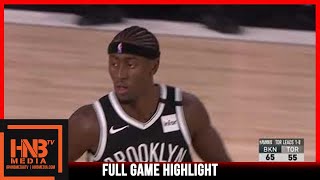 Nets vs Raptors 8.19.20 | Full Game Highlights