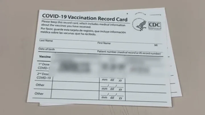 Concerns over use of fake vaccination cards