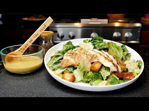 How to make a Grilled Chicken Caesar Salad