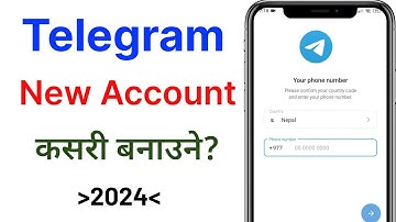 Telegram account kasari banaune | How to create telegram account | how to create telegram channel ?