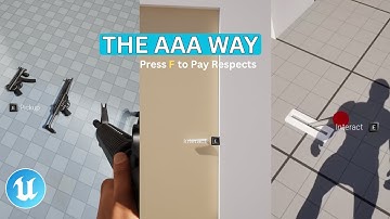 The AAA Way – Modular Scalable Interaction System | Unreal Engine 5 Beginner Tutorial