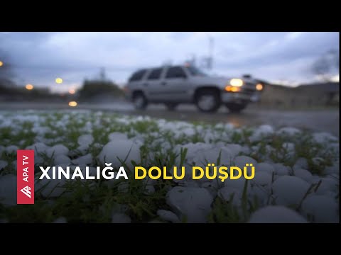Quba-Qusar bölgəsinə şimşək çaxıb, arabir yağış yağıb – APA TV