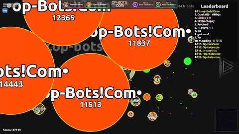 180 AGAR.IO BOTS DOMINATING ON PARTY