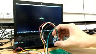 MPU9250 orientation visualization using STM32 and processing
