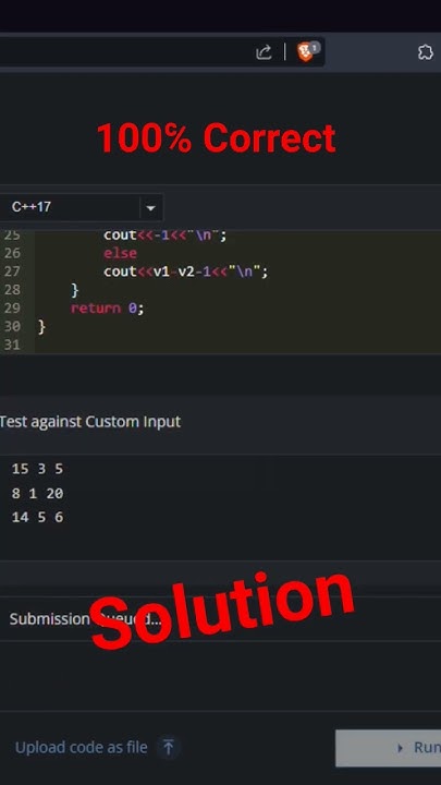 C++ Solution | Code Chef Problem C++ Solution | #c++solution #codechef ...
