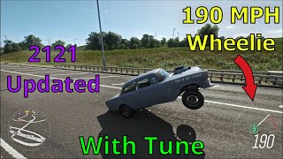 Forza Horizon 4 - Best Wheelie Car Hoonigan Chevy Bel Air 2021 Updated