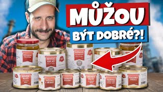 V ČESKU nemáme DOBRÉ konzervy!!! Je to ale pravda?!?