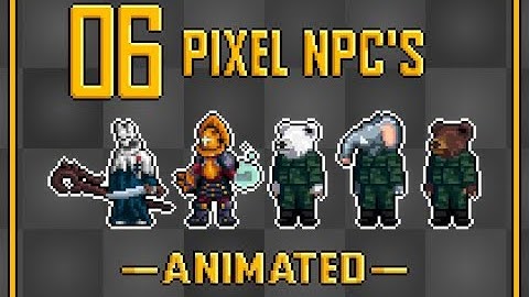 NPC Characters 10 - Pixel Art