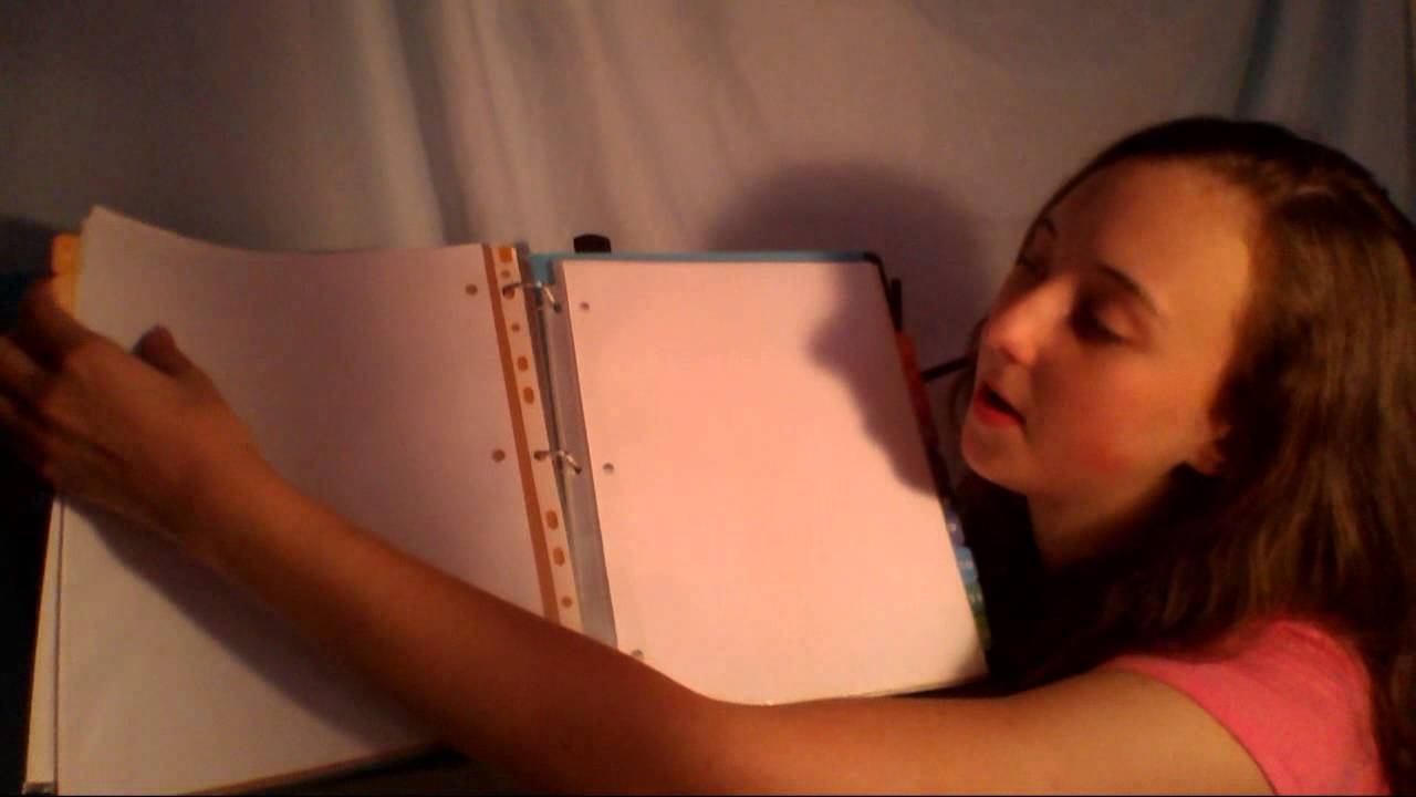 The best way to organize your binder!!! - YouTube