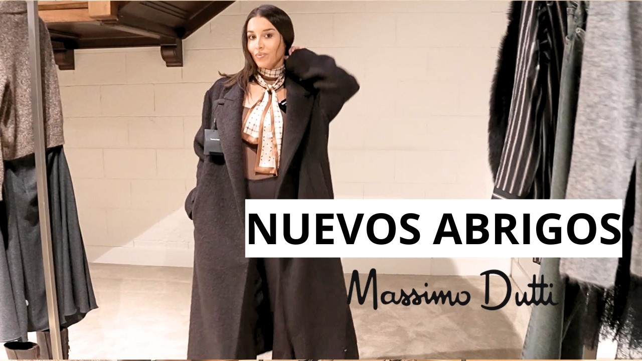 MASSIMO DUTTI INVIERNO 2025: Así Son los ABRIGOS MÁS SOFISTICADOS de la Nueva Colección