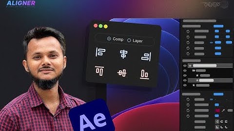 Align Like Pro in After Effects | Introducing Aligner | Raselerkaj