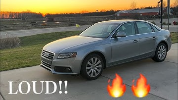 Audi A4 B8 Muffler and Resonator Delete