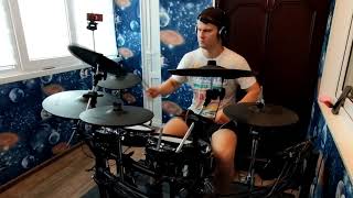 Video thumbnail of "Космопорт - АД drum cover"