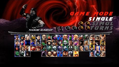 Mortal Kombat Project Mad Blood - NOOB SAIBOT Full Gameplay Playthrough