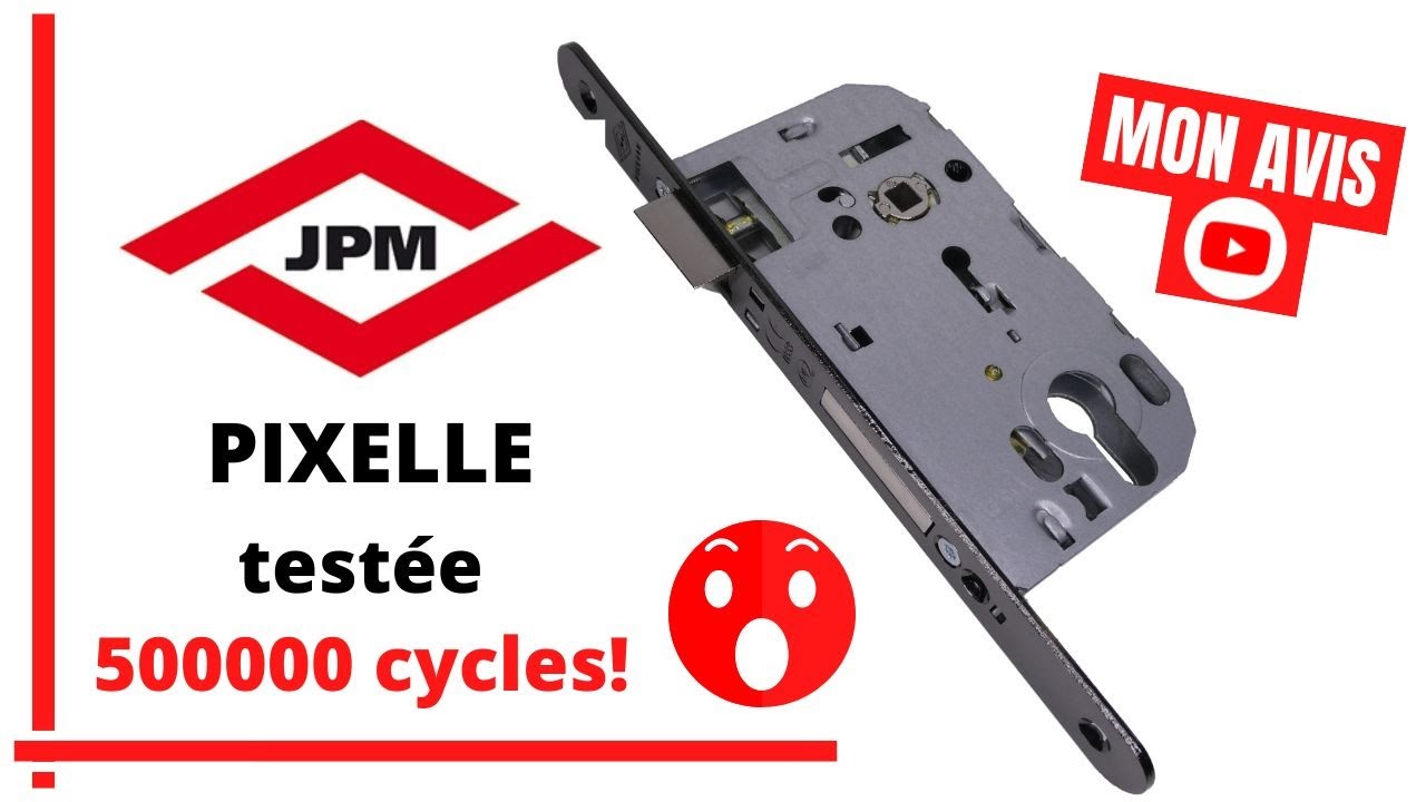 Mon avis sur la Pixelle, la serrure indestructible de JPM, testée 500000 cycles! 🦾
