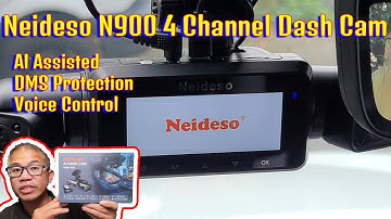 How to install Neideso N900 AI Dash Cam