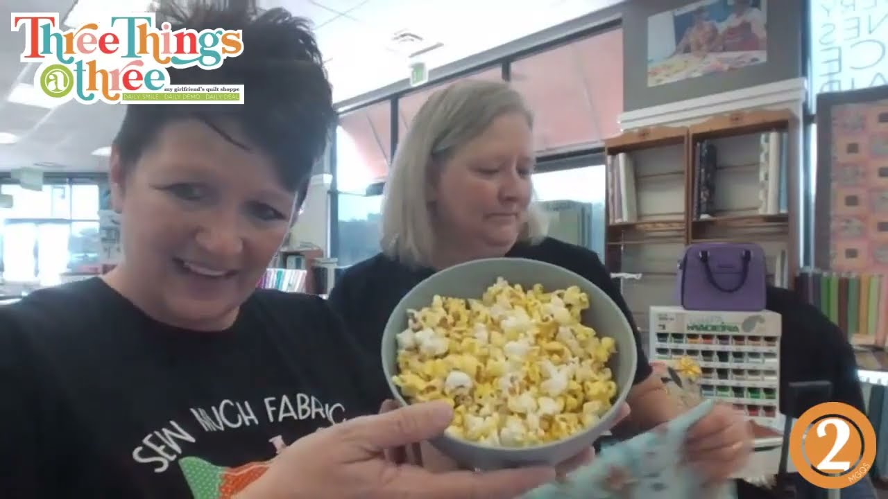 DIY Reusable Microwave Popcorn Bag (VIDEO) ⋆ Hello Sewing