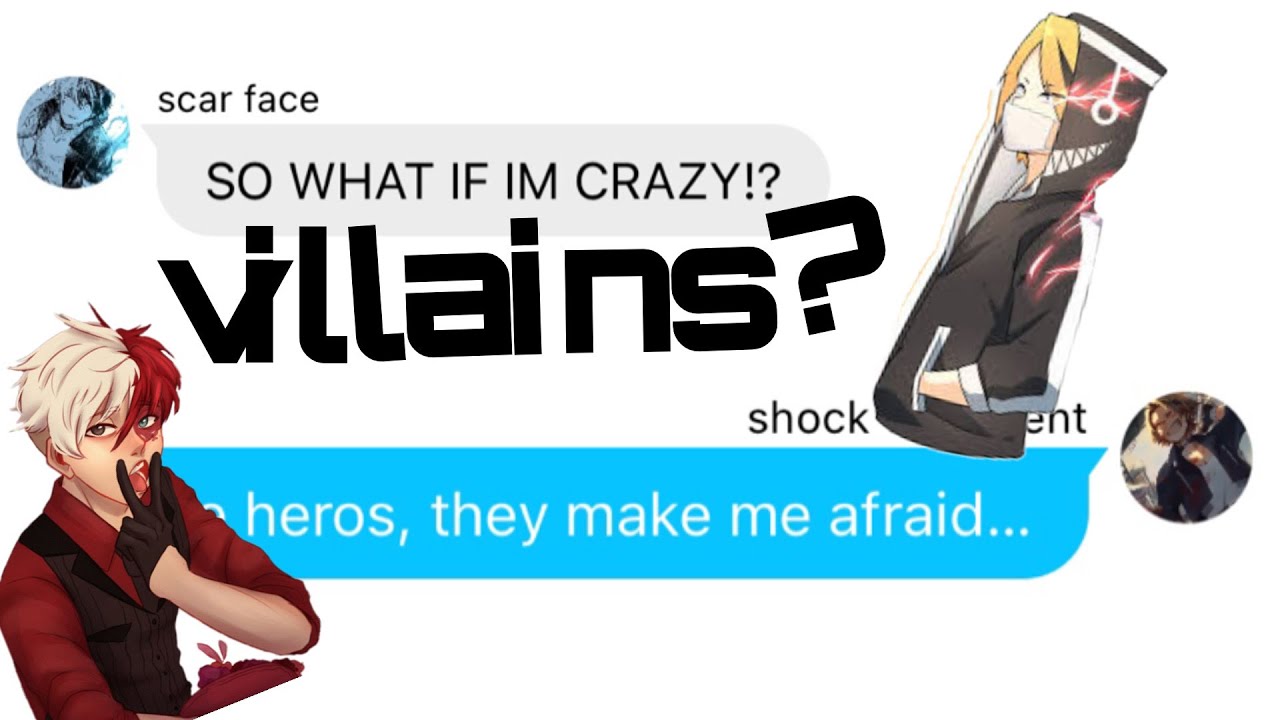 TODOROKI AND KAMINARI ARE VILLAINS!? (pt 1) mad hatter lyric “pRaNk”