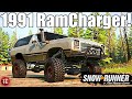 SnowRunner: REALISTIC 1991 DODGE RAMCHARGER!