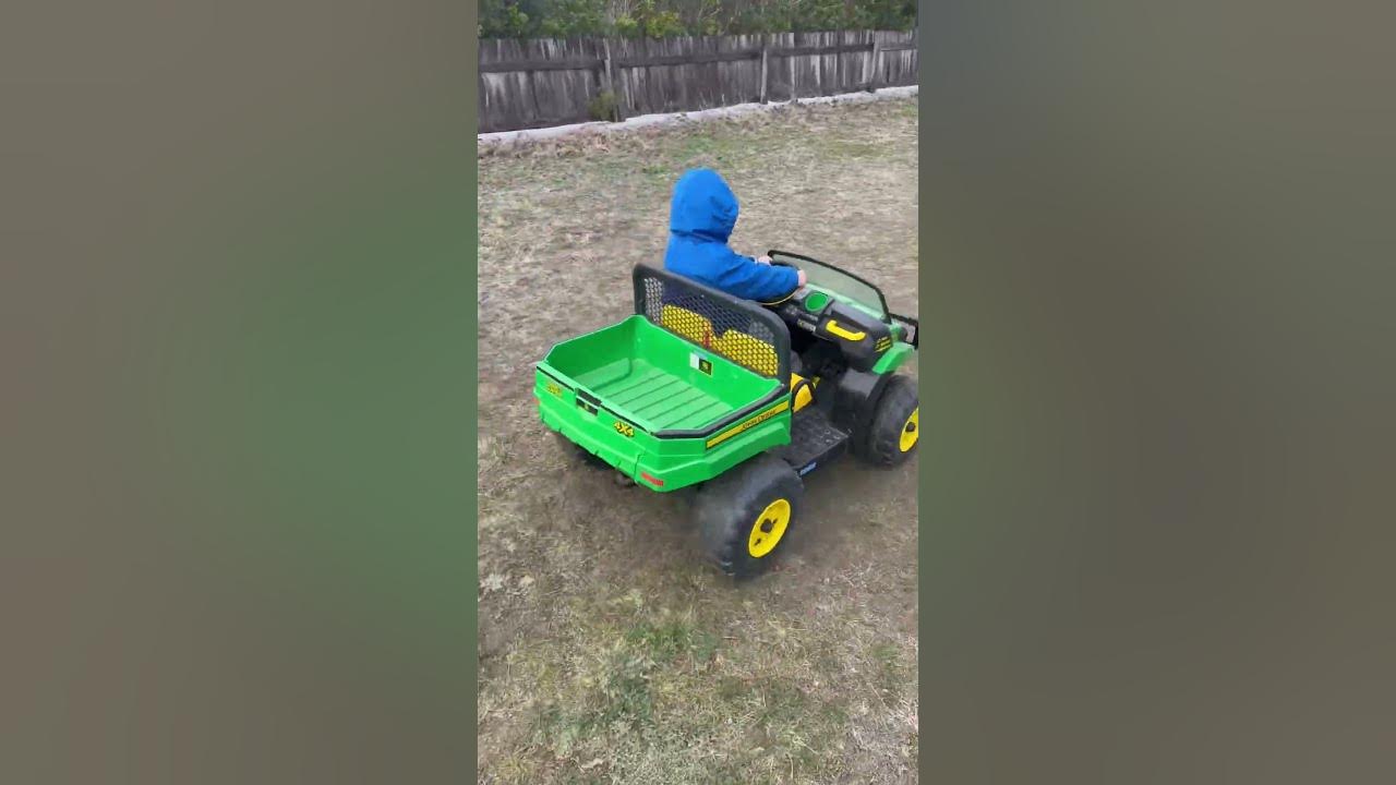 John Deere Peg Perego XUV 550 Motor replacement part 5 YouTube