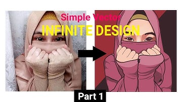 Belajar Simple Vektor Di Infinite Design | part 1