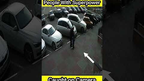 Super Human caught on Tape  #shorts | Unbelievable Moments | Super Human Caught on 📸