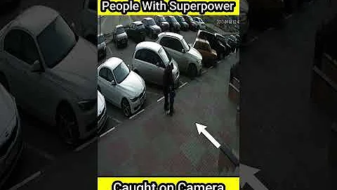 Super Human caught on Tape  #shorts | Unbelievable Moments | Super Human Caught on 📸