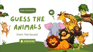 The Names Of Animals: Cow, Elephant, Lion, Tiger, Crocodile - Explore Animals In The Jungle
