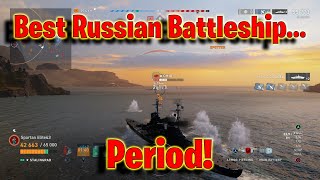 The Best Russian Battleship in the Game! (World of Warships Legends) screenshot 5