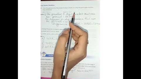 Chapter 3 Numbers (Workbook practice) Class 4A,22nd june@SFSNARENGI