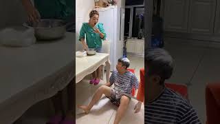 The funny prank video tries not to laugh #laugh #funny