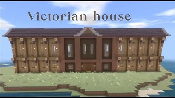 How to build a Victorian House in Minecraft. | Full Tutorial
