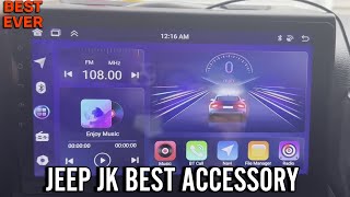 How to Install Radio Upgrade  DIY  (JEEP JK Wrangler 20112017)