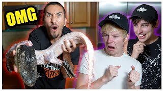I Ordered An Alligator Off The DARK WEB... (and ate it...) *w/ Sam & Colby*