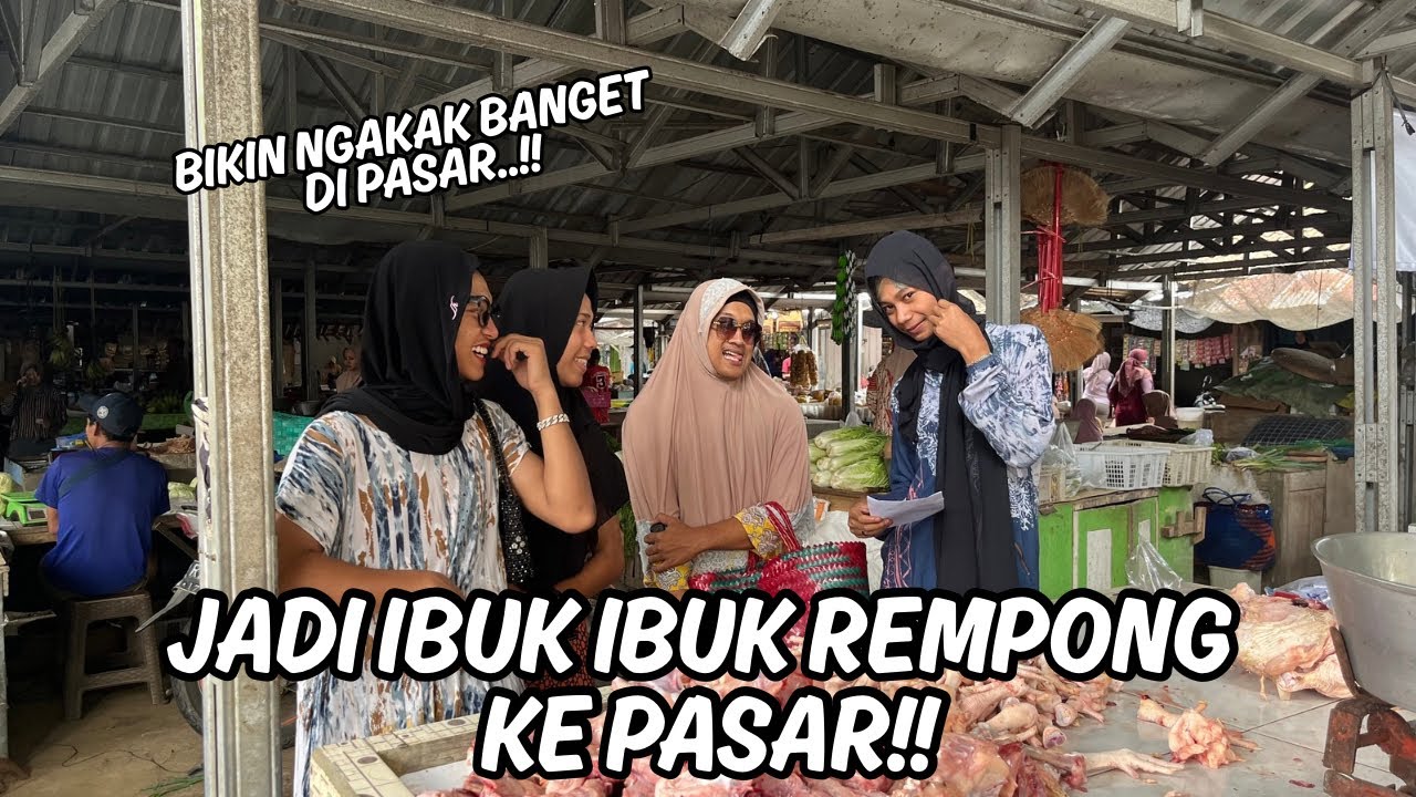 KITA DIKASIH TUGAS SAMA SI EMAK KE PASAR !! Outfitnya harus ikut seperti emak” juga 😂😂