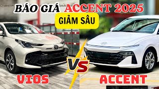 Hyundai Accent 2025 Tháng 10 | Ưu Đãi Khủng – Giảm 45 Triệu, Giá từ 408 triệu - Đối Thủ Vios \& City