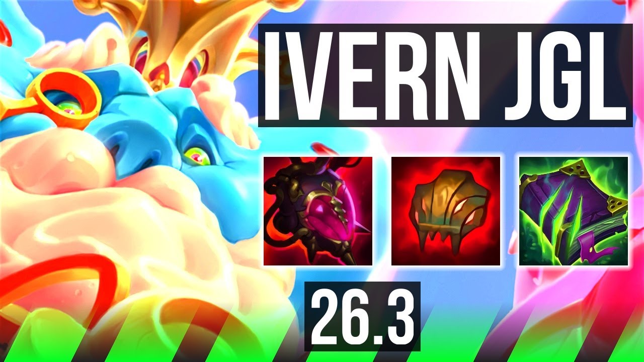 IVERN vs KAYN (JGL) | 23K damage | TR Grandmaster | 26.3