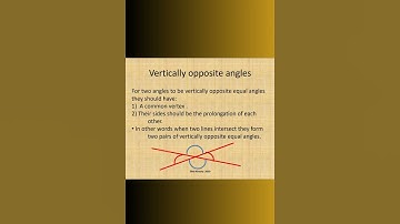Vertically opposite angles #angles #verticallyoppositeangles #geometry