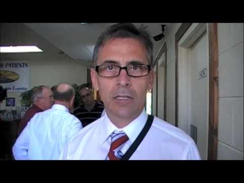 Rep. Bill Sanderson comments on flooding after aerial tour with Gov - YouTube