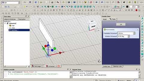 FreeCAD Arch Experiments: Wall alignment to an axis