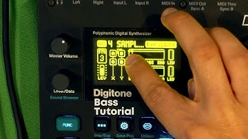 Digitone FAT Bass Tutorial