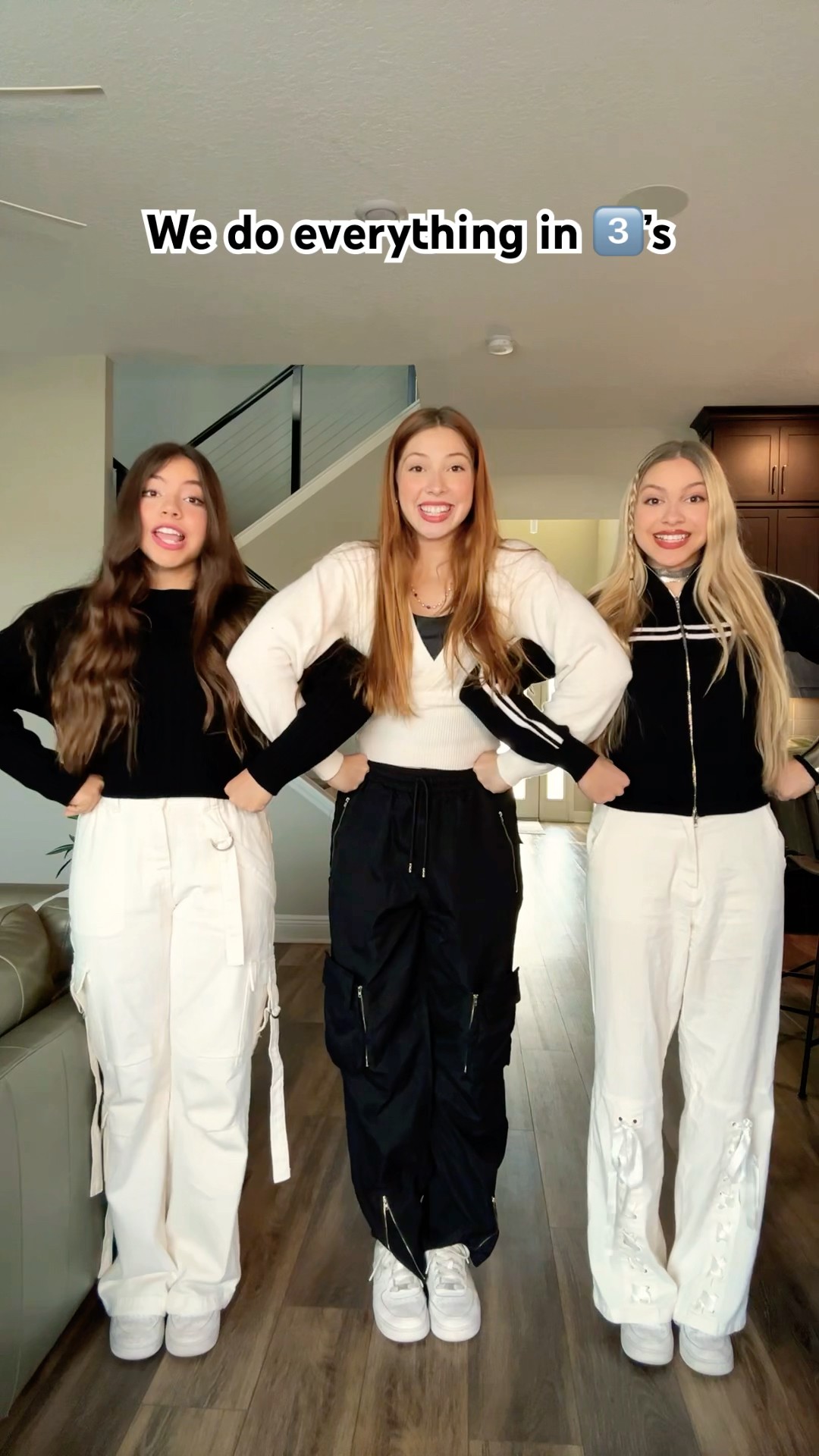 “Same girl, different fonts” ✨?? | Triple Charm #Shorts