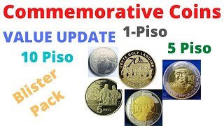 Commemorative Coins - Value Update - Blister Pack